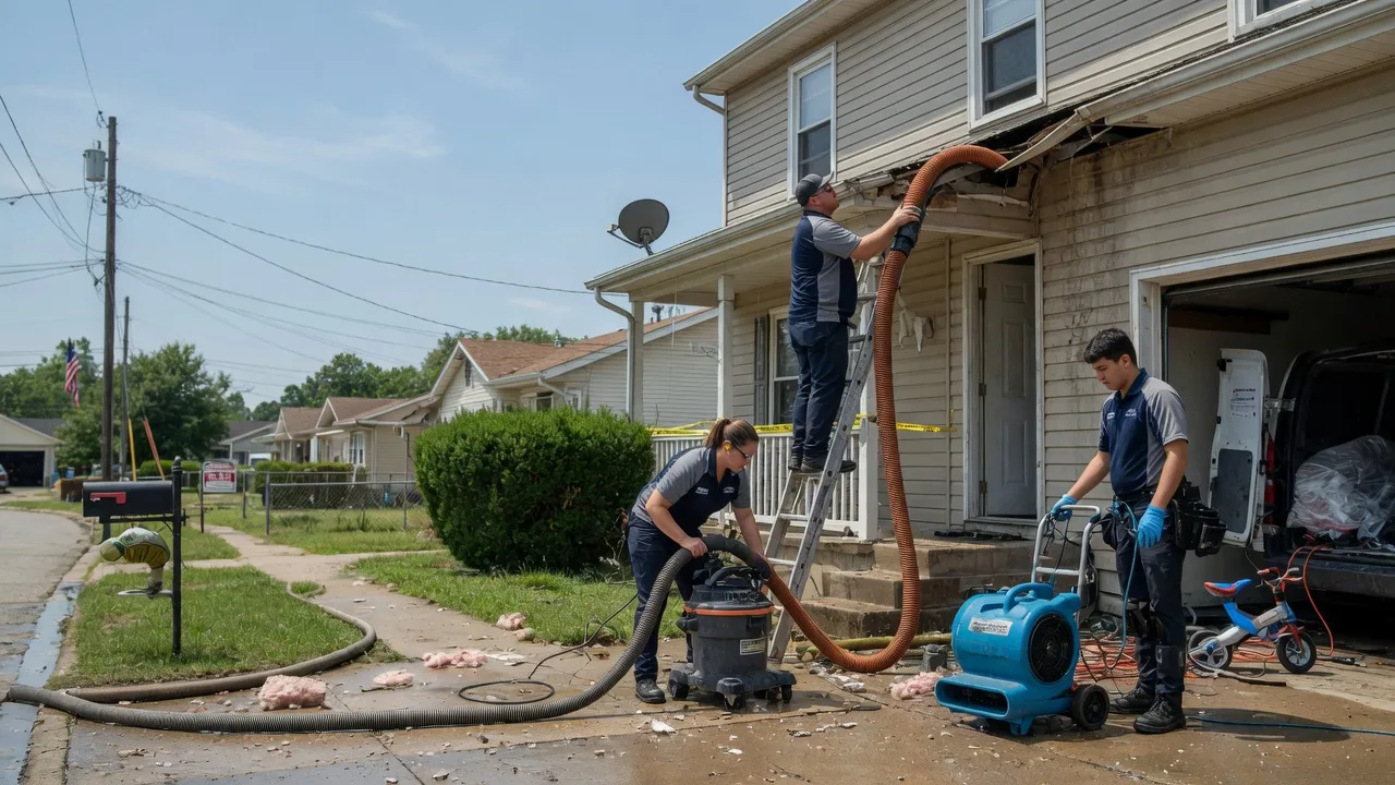 Water Damage Restoration in Brockton, PA near me